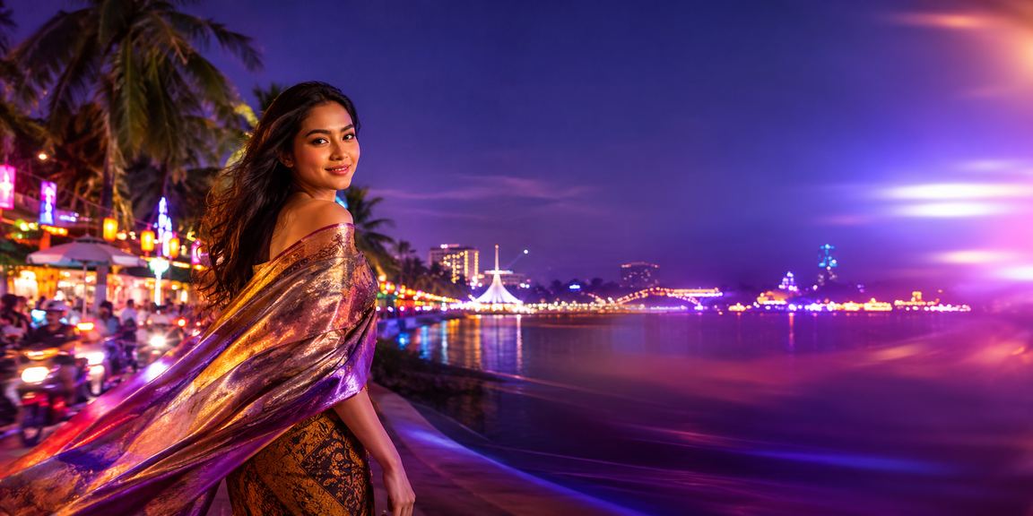 Suasana pasar malam dengan aktivitas taruhan kasino online yang ramai di Indonesia